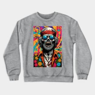 Woodstock Psychotic Rock Crewneck Sweatshirt